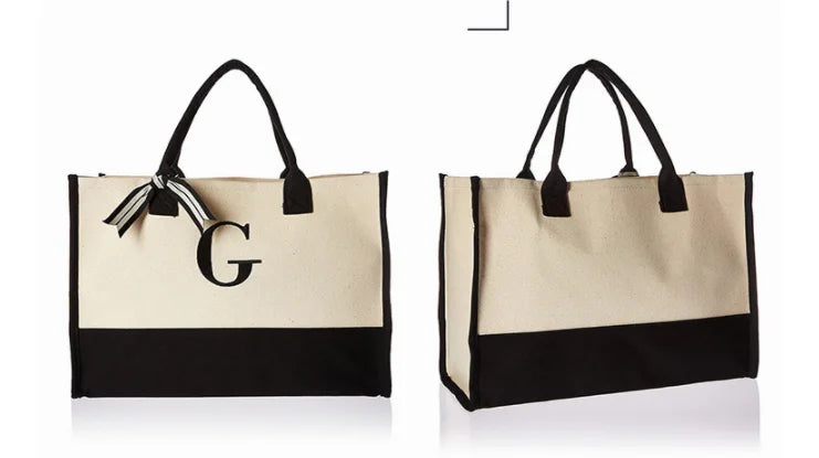 Tote Bag Fashion Canvas Letter Bag