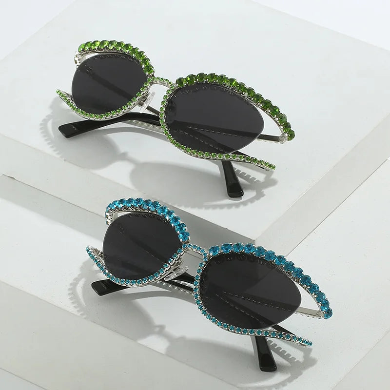 Luxury Fashion Rhinestone Shades