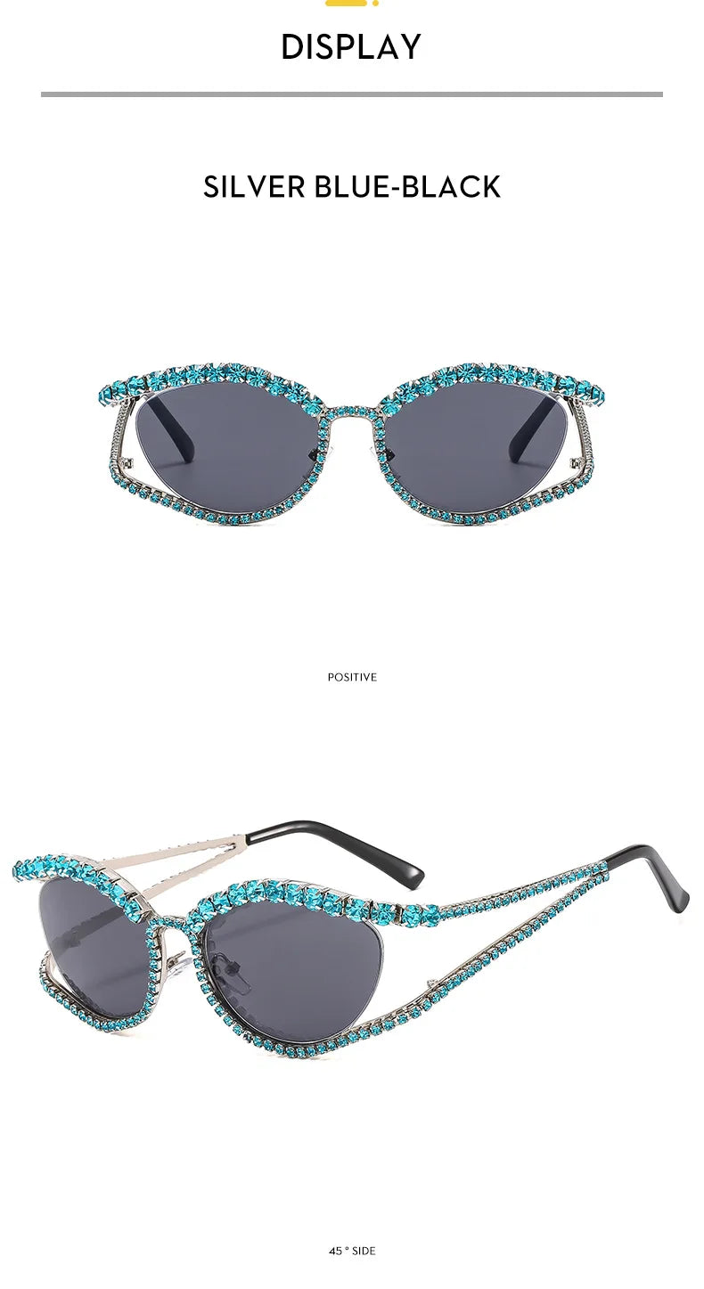 Luxury Fashion Rhinestone Shades