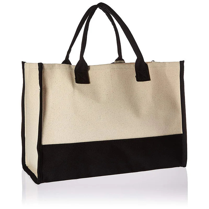 Tote Bag Fashion Canvas Letter Bag