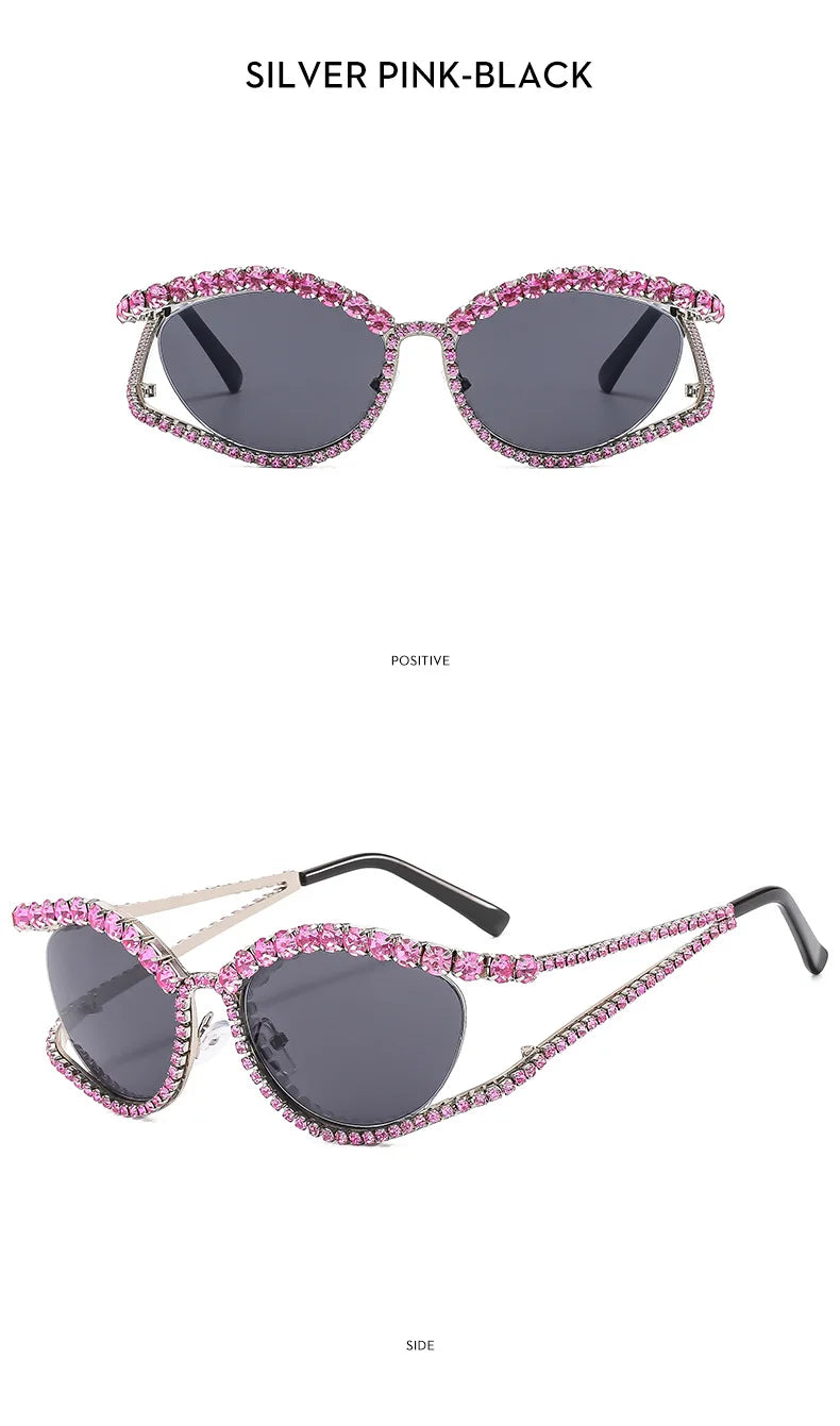 Luxury Fashion Rhinestone Shades