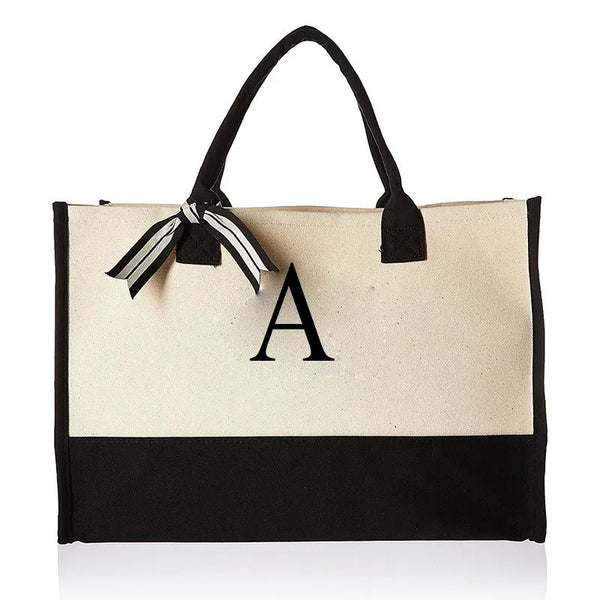 Tote Bag Fashion Canvas Letter Bag