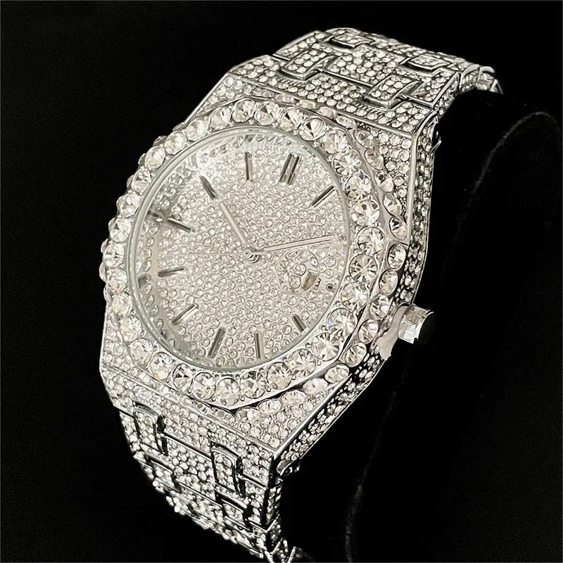 Men/Women Ice Quartz Watch