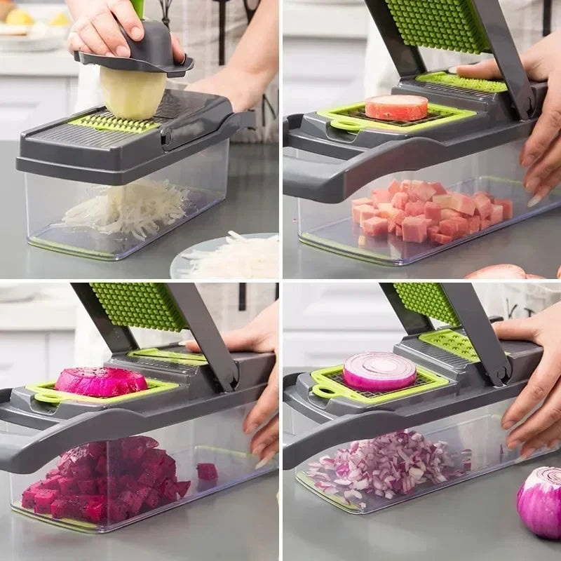 New 16 in 1 Multifunctional Vegetable Chopper