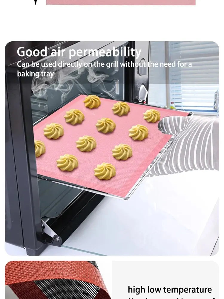 30x40cm Silicone Breathable Non-stick Baking Mat