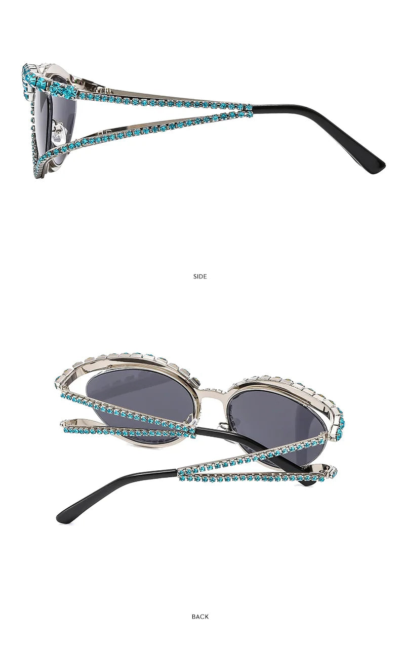 Luxury Fashion Rhinestone Shades