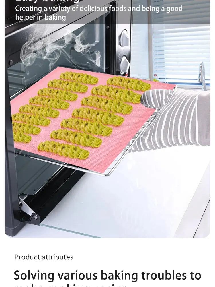 30x40cm Silicone Breathable Non-stick Baking Mat