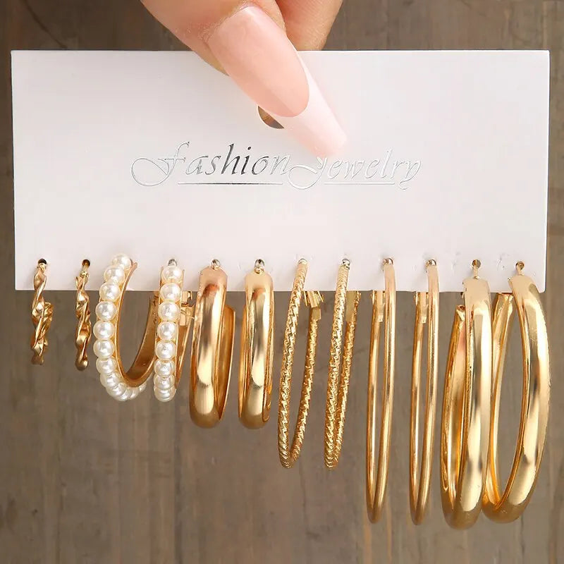 12 pair Earring Piece Sets