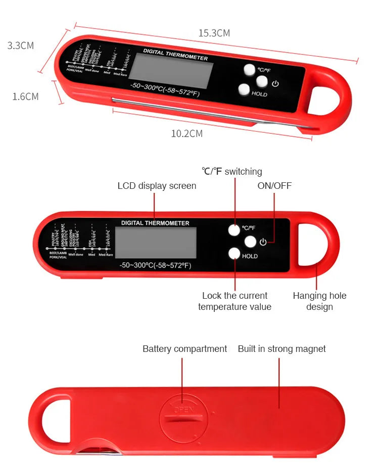 Digital Food Thermometer