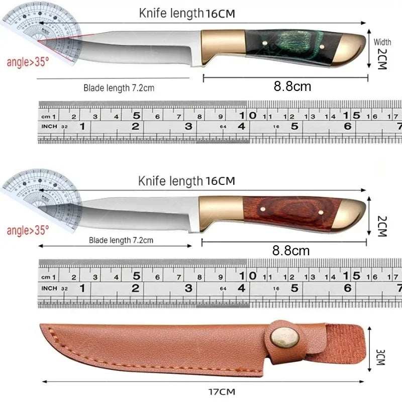 Stainless Steel Kitchen Knife with Cover