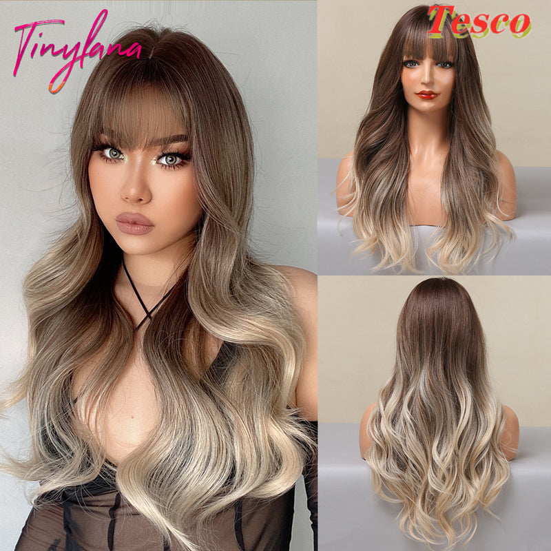 Beautiful Wavy Silk Wig