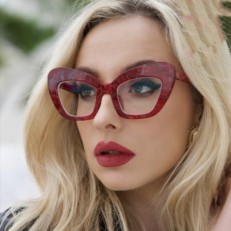 Ladies Fashion Cat Eye Glasses Frames