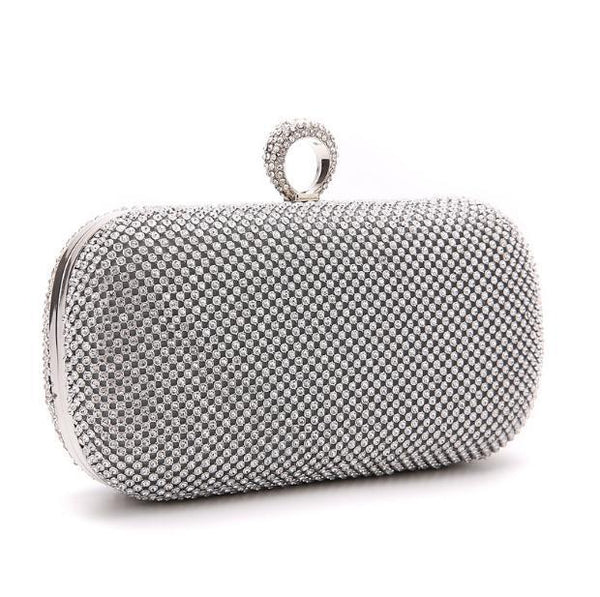 Diamond Evening Clutch Bag