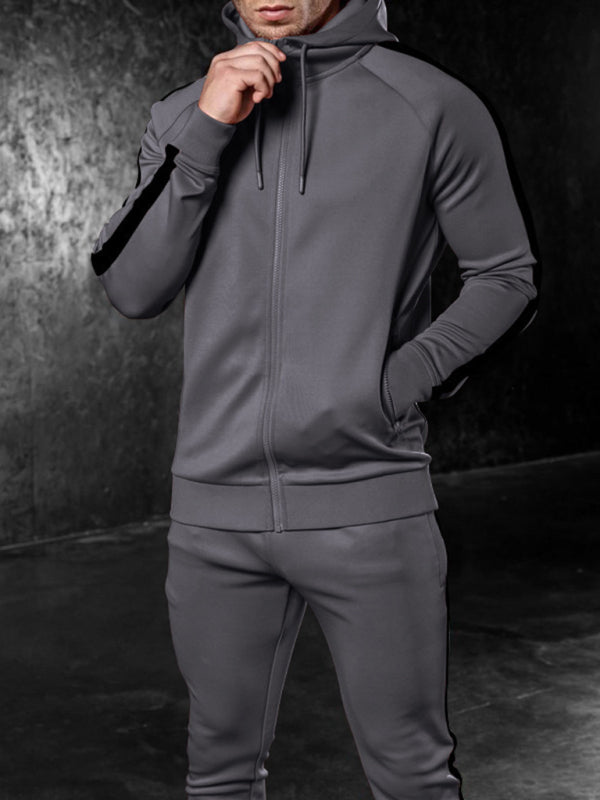 Men's Casual Hooded Suit