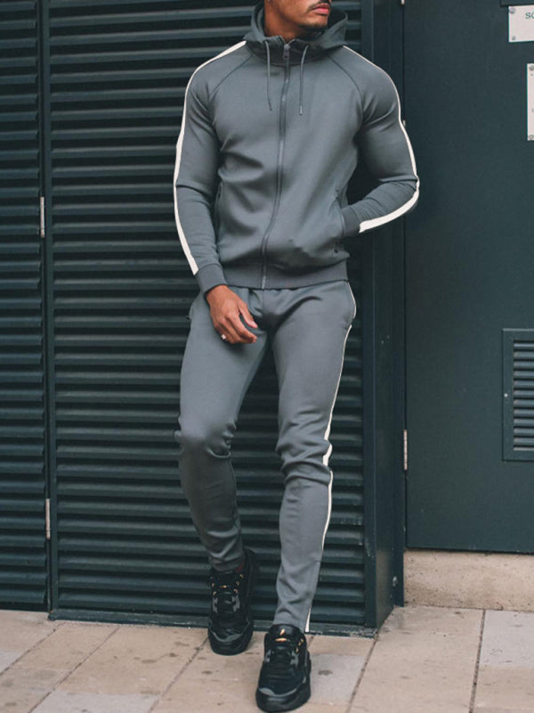 Men's Casual Hooded Suit